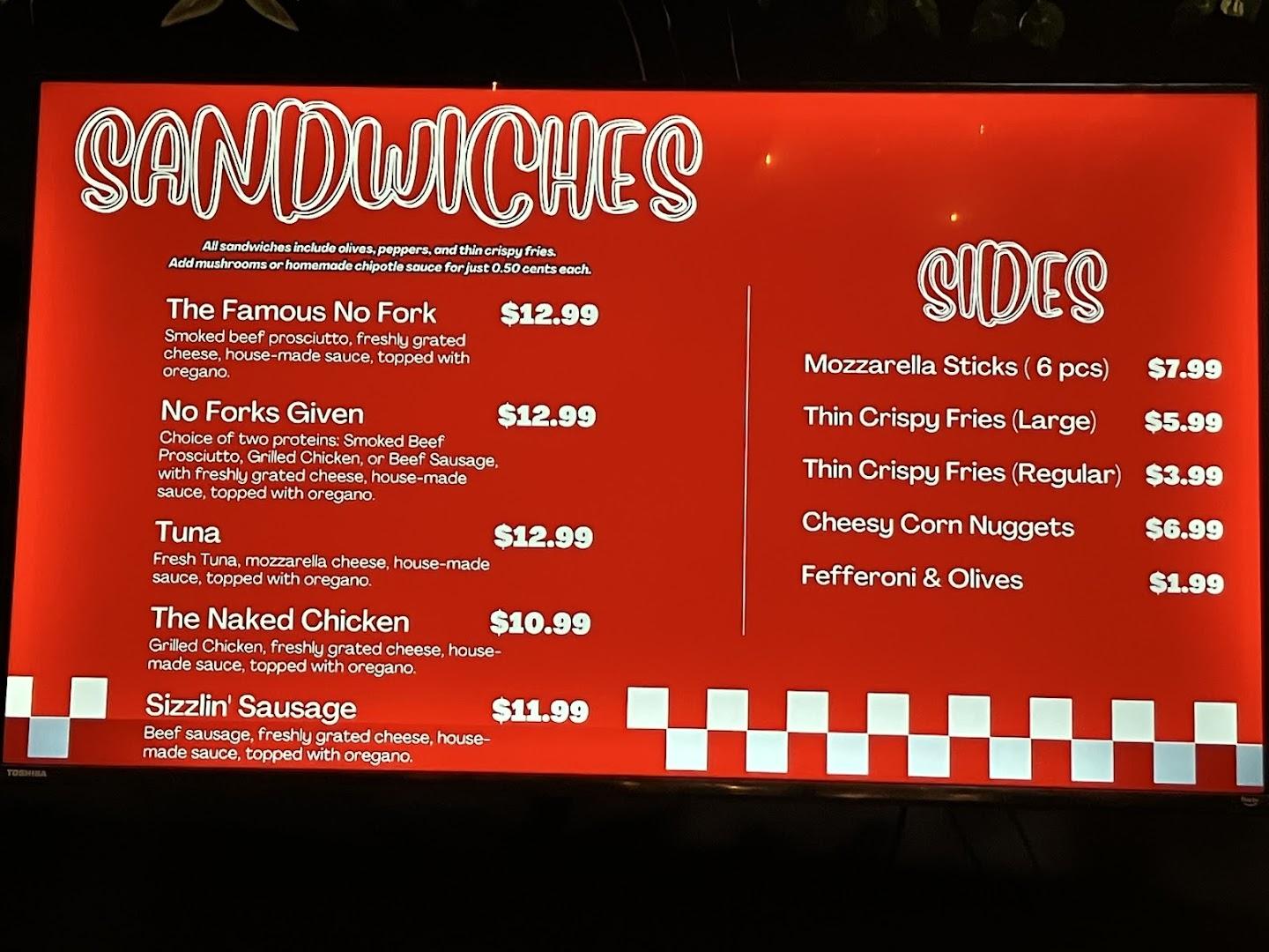 No Fork